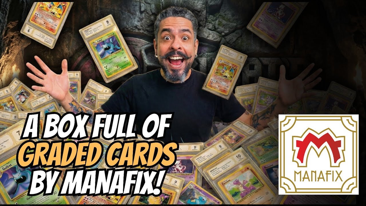 What Graded Cards from Brazil Looks Like! Manafix Grading System Showcase!