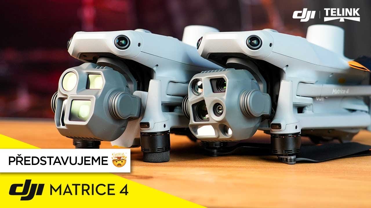 DJI MATRICE 4 E/T - REVOLUČNÍ DRON NA PRÁCI 👷🏻‍♂️