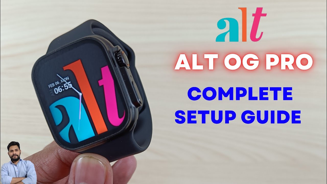 Alt OG Pro Smartwatch Full Setup Guide