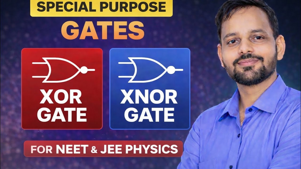 Special purpose gate X-or gate & X-nor gate for neet & jee physics | what is special purpose gate🔥
