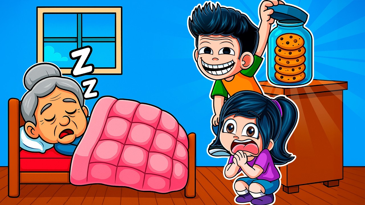 ROBANDO LAS GALLETAS DE MI ABUELA EN ROBLOX | STEAL COOKIES MOMENTOS DIVERTIDOS ROBLOX | JONDRES GC
