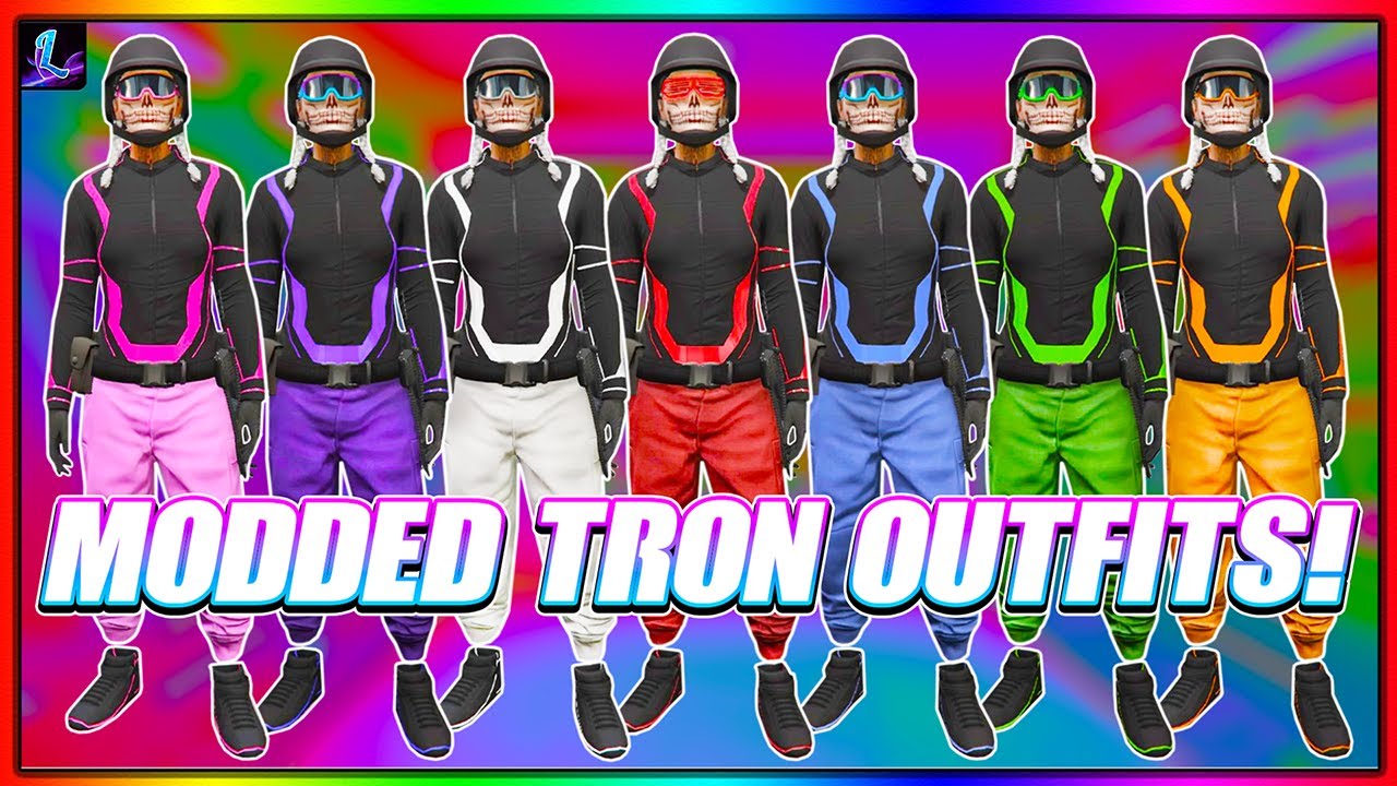 GTA 5 ONLINE HOW TO GET ALL COLORED JOGGERS FEMALE MODDED OUTFITS! (GTA 5 Clothing Glitches)
