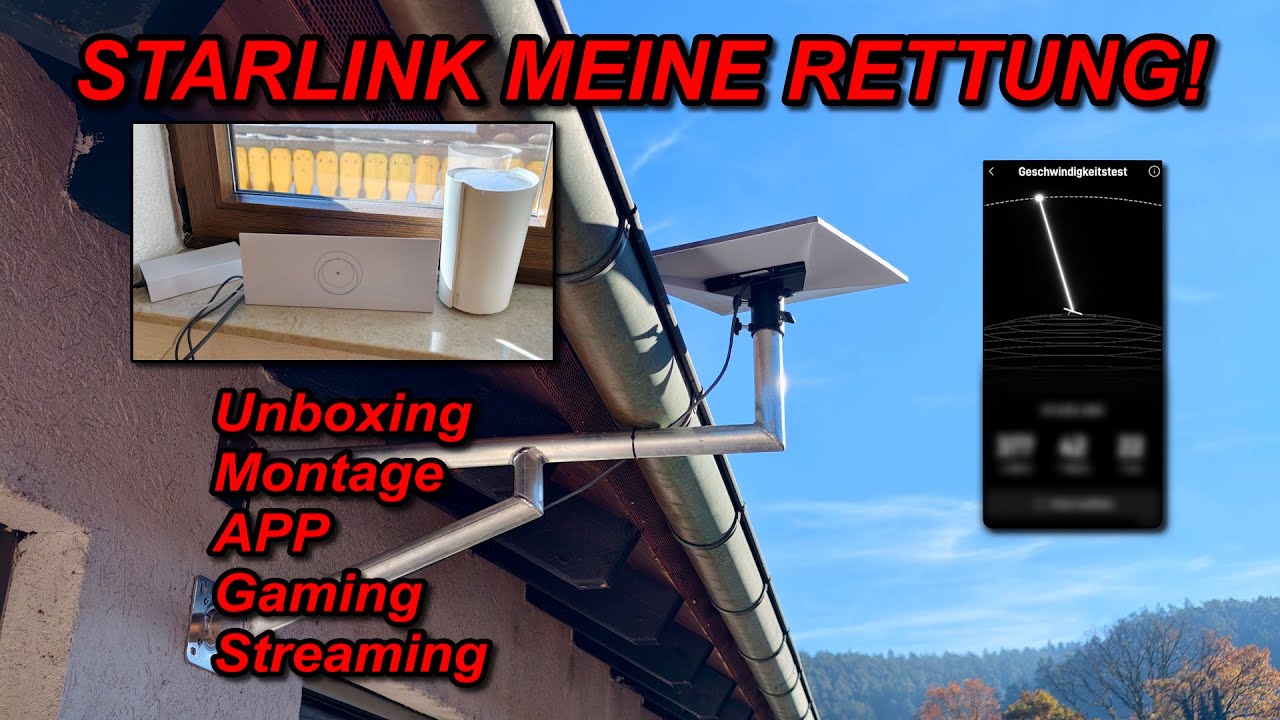 Starlink Test 2025 | Geschwindigkeit, Gaming, Installation & Erfahrungen im Alltag