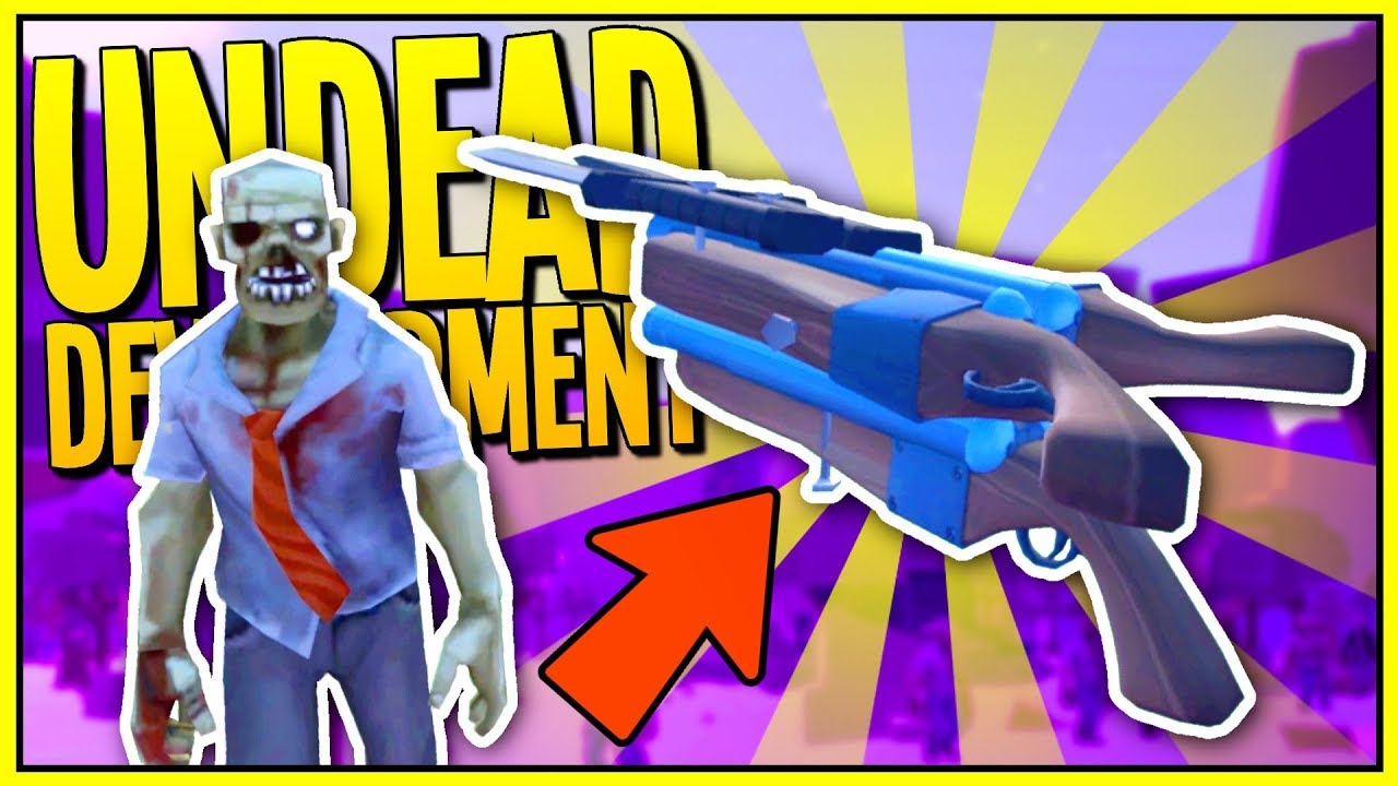 The Strongest Weapon EVER! THE ULTIMATE TRIPLE SHOTGUN - Undead Development Gameplay - VR HTC Vive