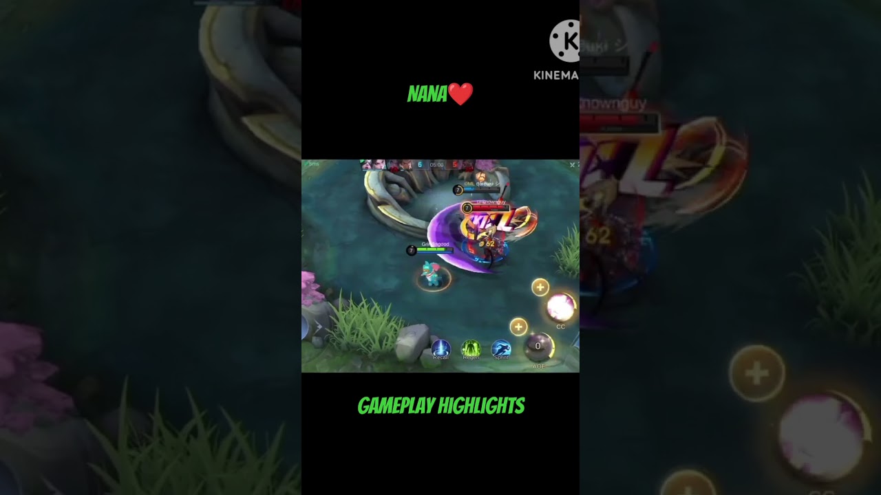 nana highlights #gameplayhighlights #mlbb #redmi13c #ggwp #nana