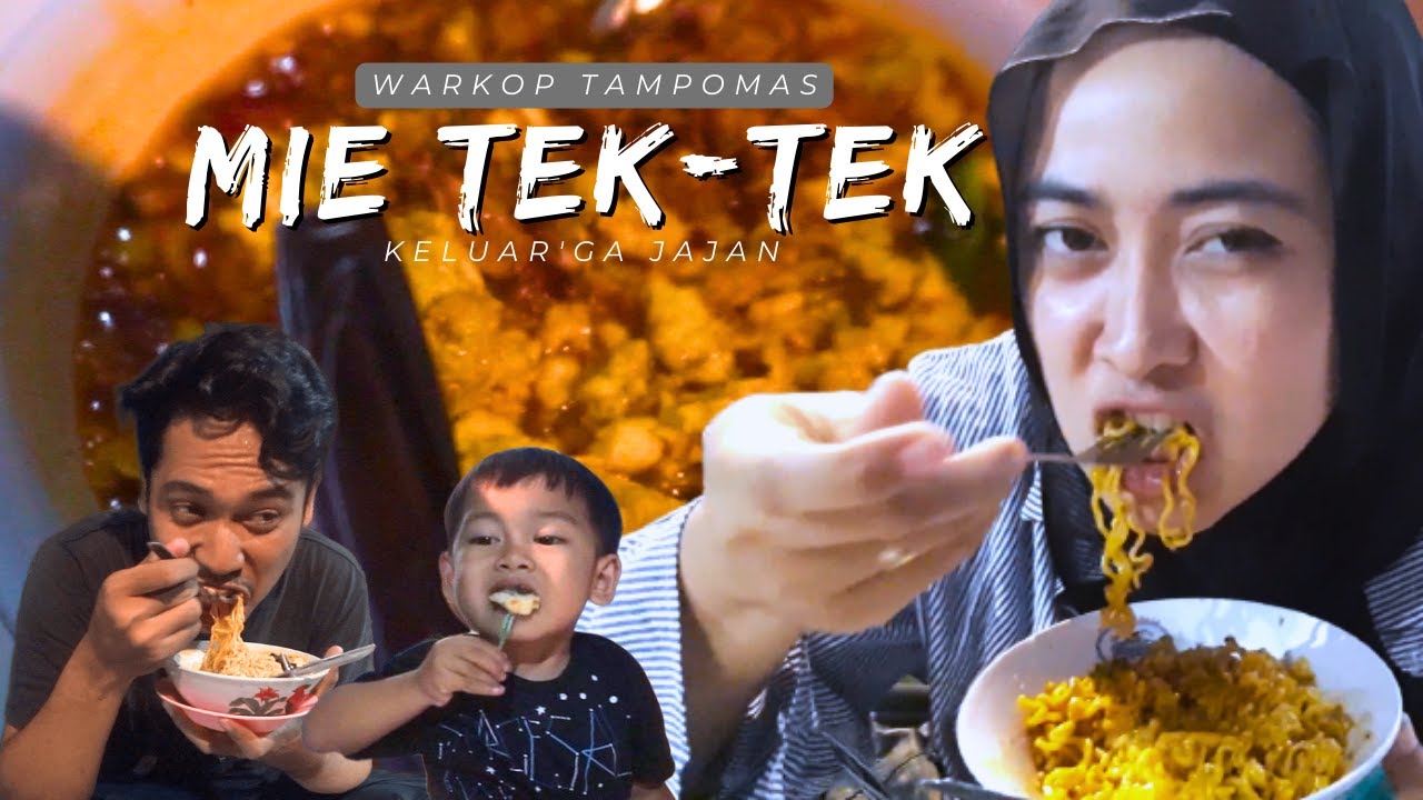 MIE TEK TEK VIRAL DI WARKOP TAMPOMAS BOGOR‼️KELUAR'GA JAJAN #1