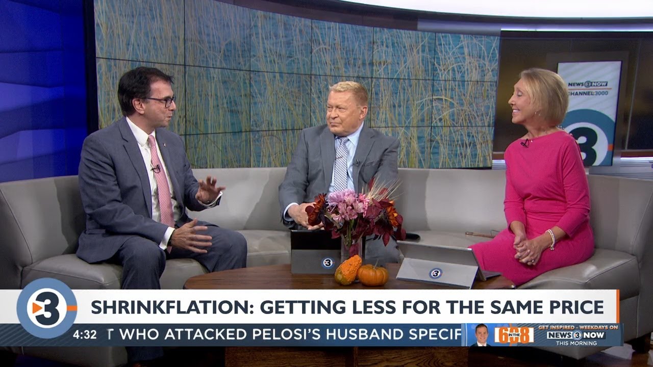 WATCH: Shrinkflation: Getting less for the same price