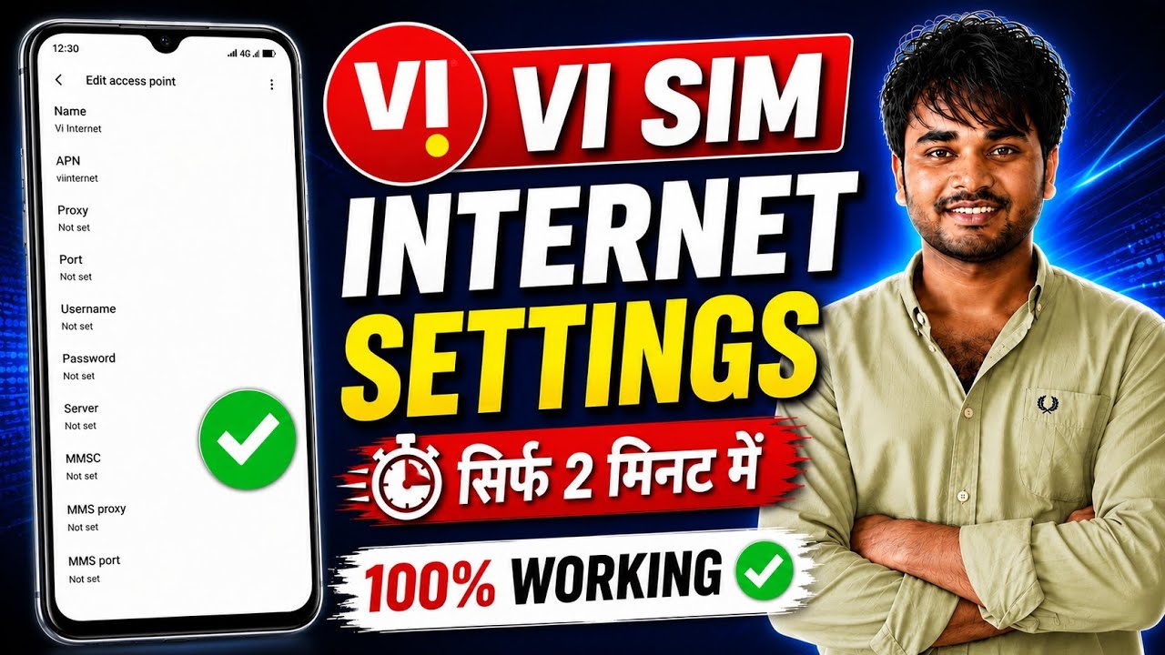Vi SIM Internet Settings 2026 | Vi APN Settings | Vi Fast Internet Settings 