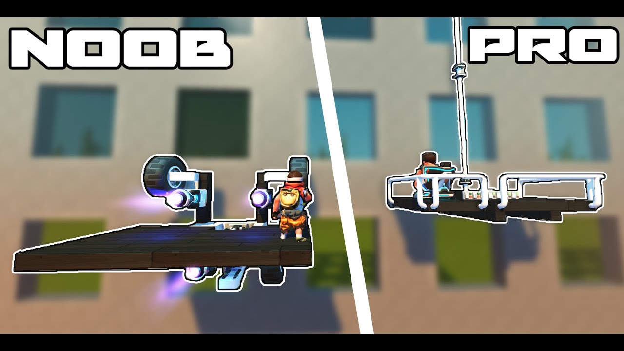 Noob vs PRO Window Washing Challenge! - Scrap Mechanic