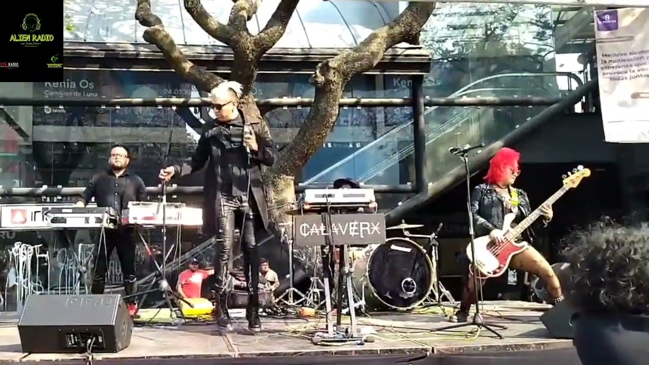 ▶️ CALAVERX/darkwave/coldwave/postpunk mexicano/tema:Descontrol/CDMX.