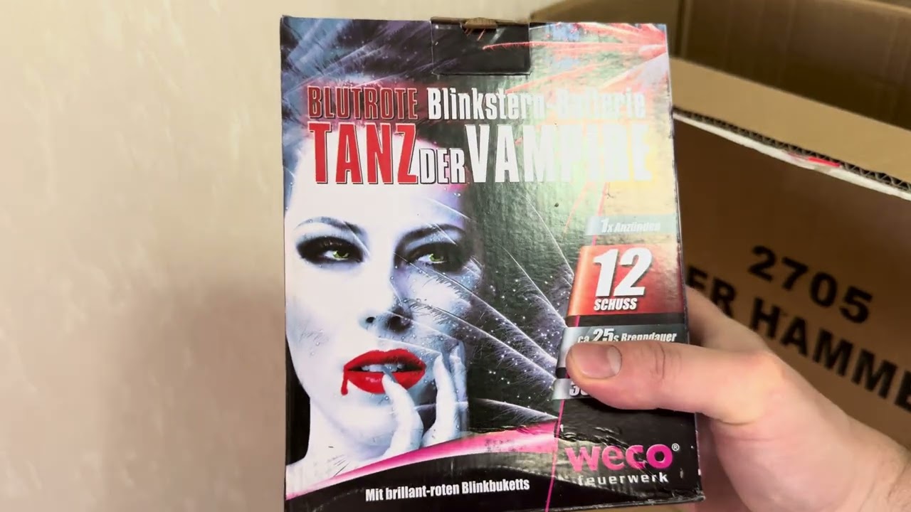 Röder Feuerwerk 1280€ Unboxing 2025