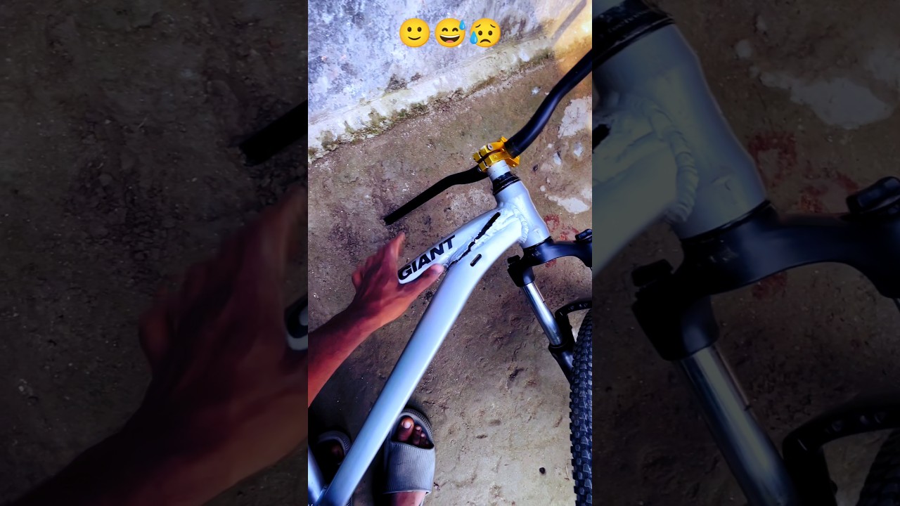 This is the end😅 #shorts #end #mtb #borken