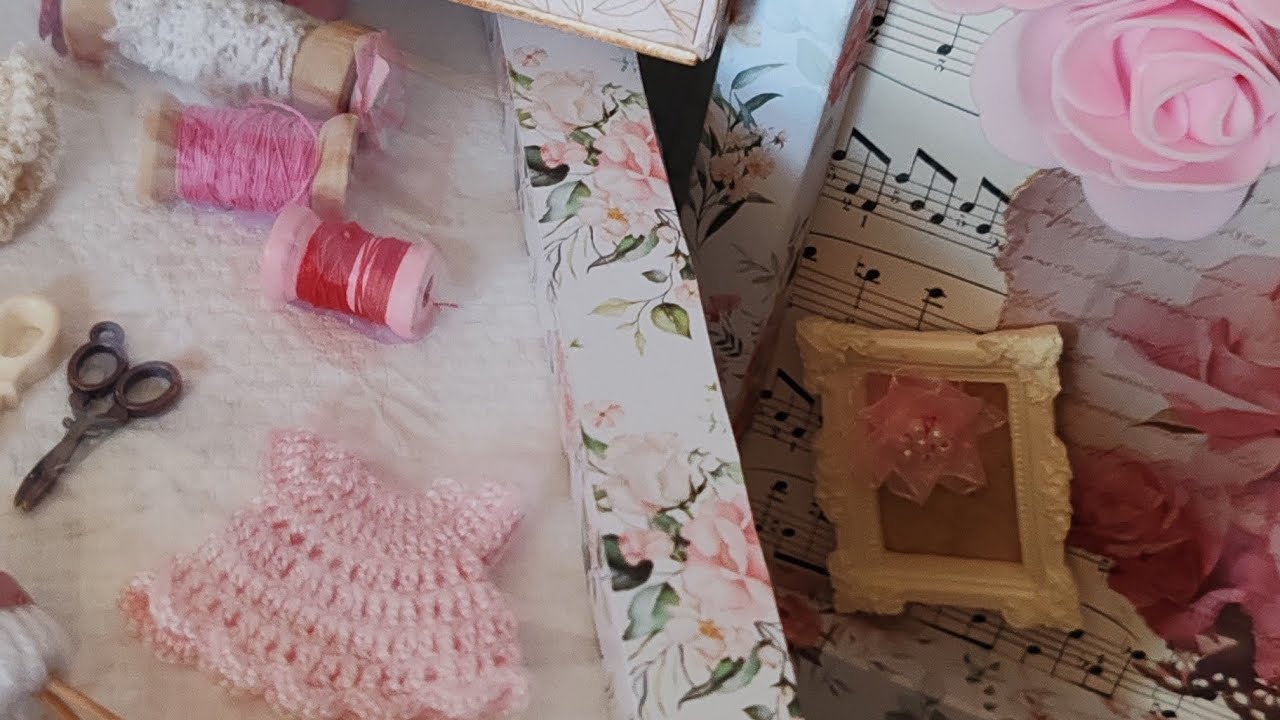TUTO CREATOIN CADRE 3D 2 EN 1 (c'est toi qui adapte comme tu veux) clin d'œil a Martine 🌹