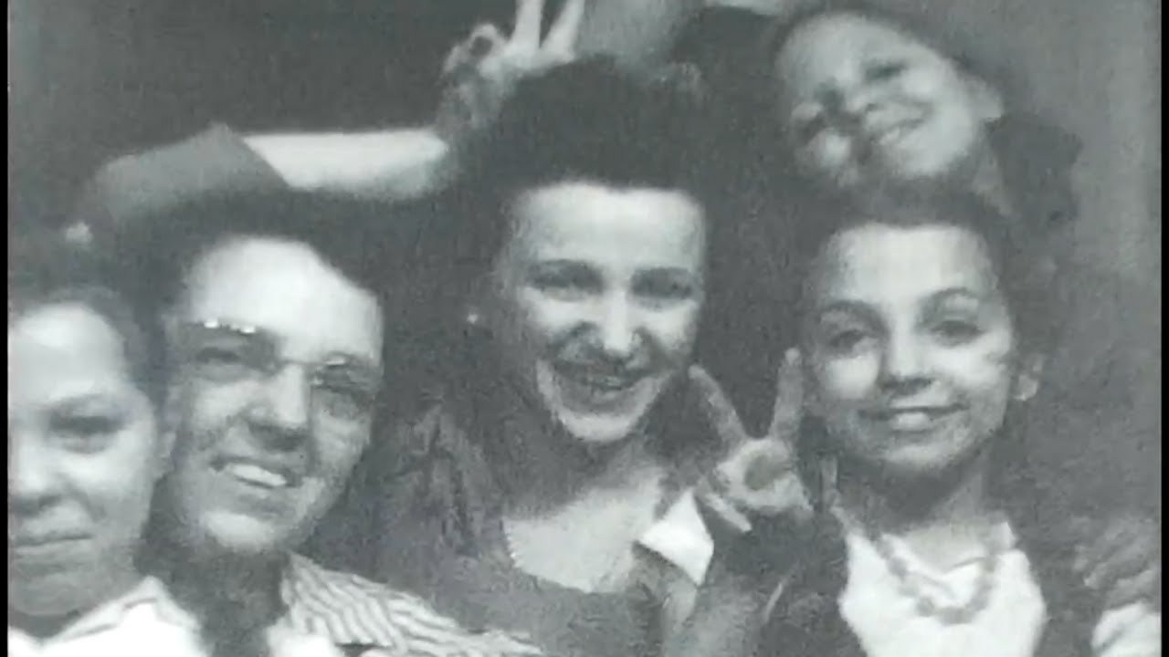 1940's American Post War Family Home Movie Vintage Black and White Footage Video