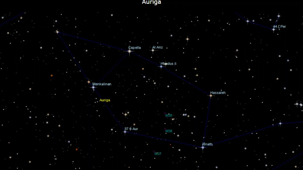 CONSTELA&Ccedil;&Atilde;O: Auriga / Cocheiro (8/88)