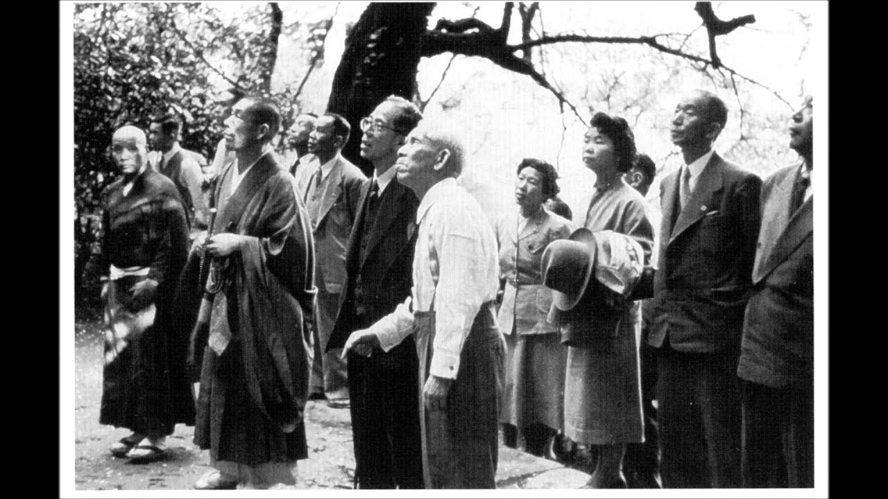 奈良公会堂に於いて 明主様肉声。meishusama voice.