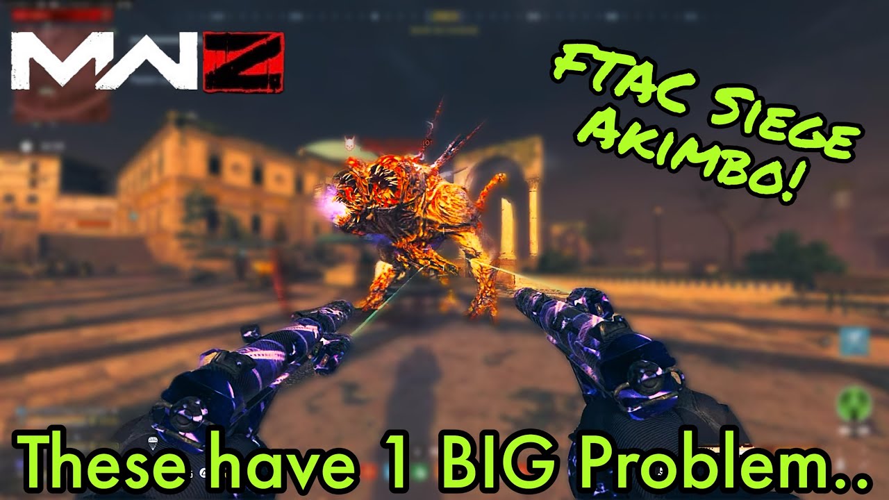Trying the FTAC Siege Akimbo in MWZ & against Greylorm!