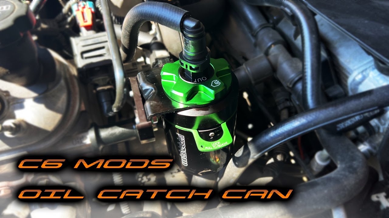 C6 Corvette Improved Racing Oil Catch Can Ep 11
