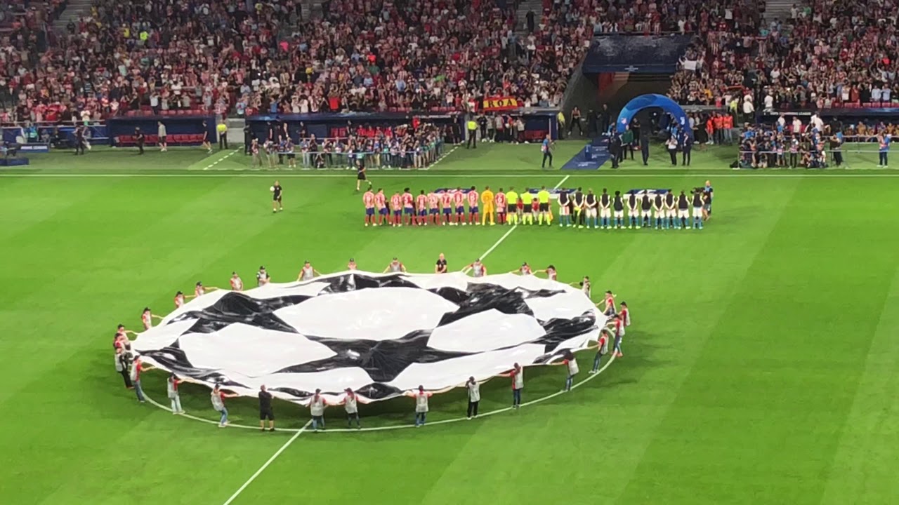 UEFA Champions League Players Entrance  (Atlético Madrid VS Juventus @ Wanda Metropolitano Stadium)
