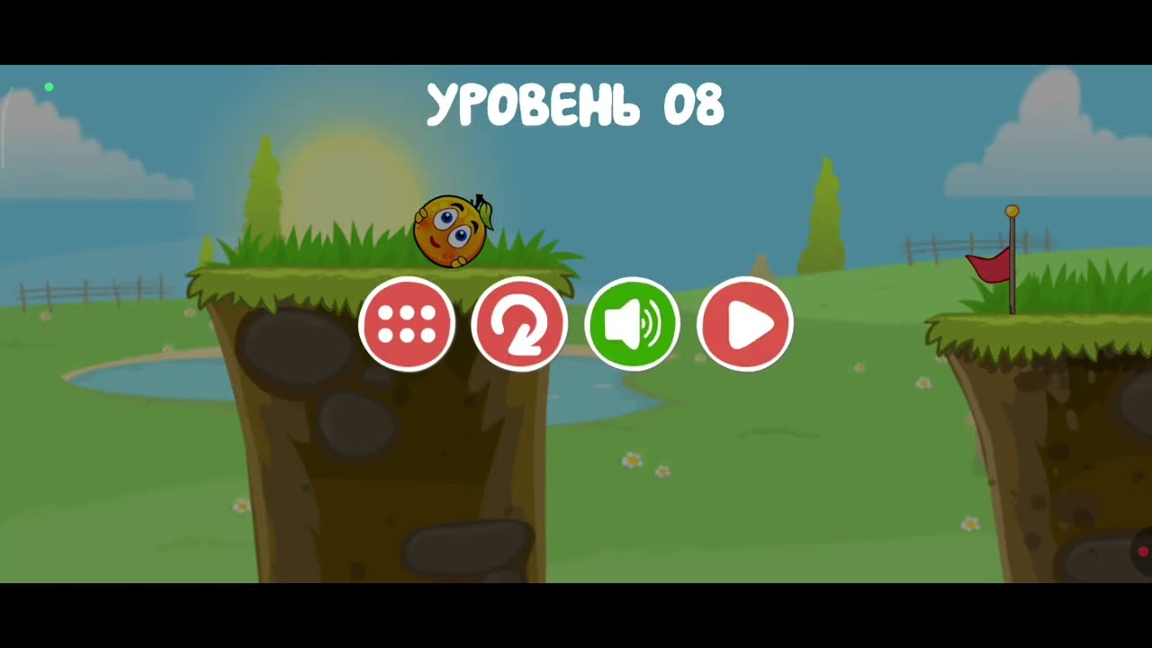 Прохожу Red Ball 4 без звезд ⭐
