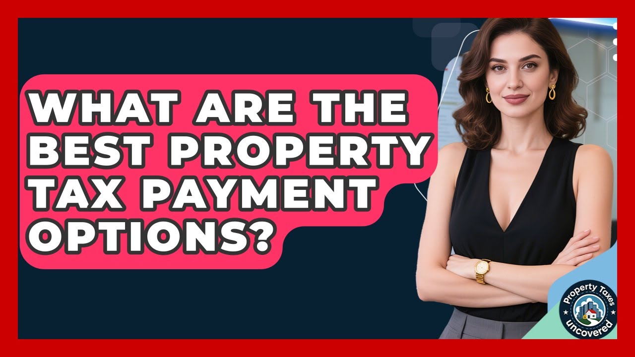 What Are The Best Property Tax Payment Options? - Property Taxes Uncovered