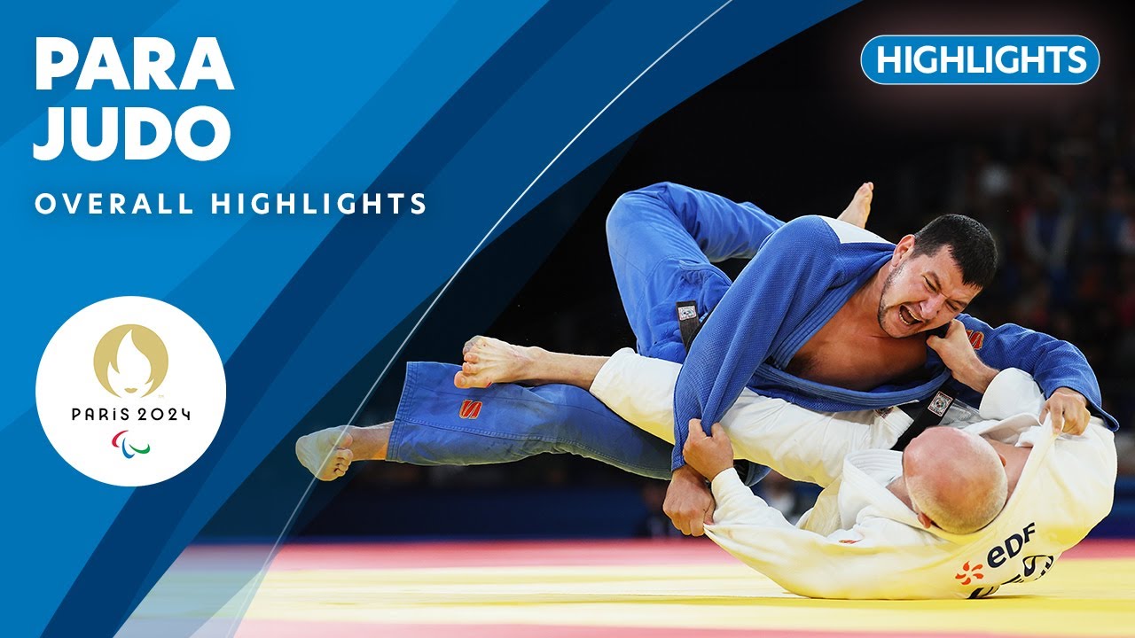 Para Judo Highlights | Paris 2024 Paralympic Games ❤️💙💚