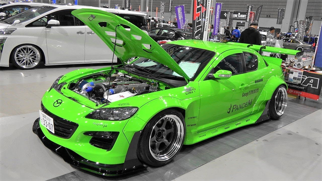 MAZDA マツダ・RX-8 custom カスタム - 東北カーフェスティバルin 仙台 2018【4K】