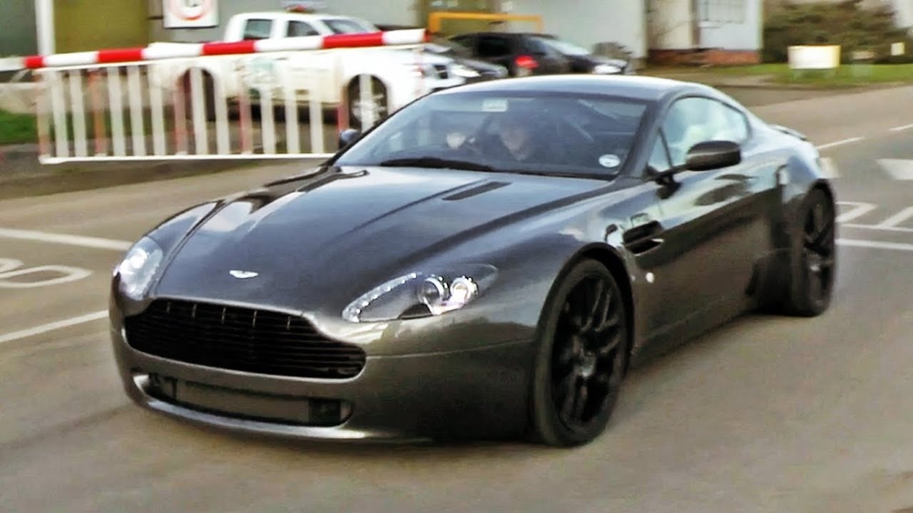 Aston Martin V8 Vantage w/ QuickSilver SuperSport exhaust - dyno run and sounds!