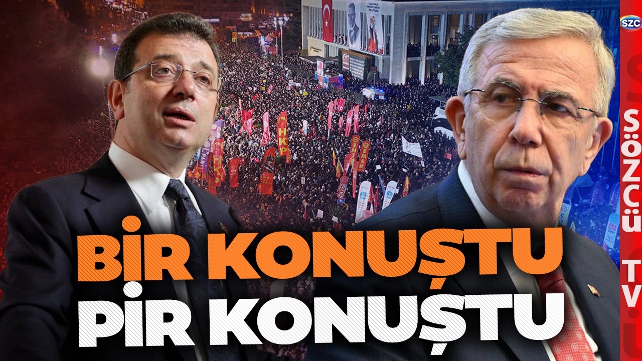 Mansur Yavaş Saraçhane'de! Ekrem İmamoğlu'na Destek İçin Yüzbinler Akın Ediyor!