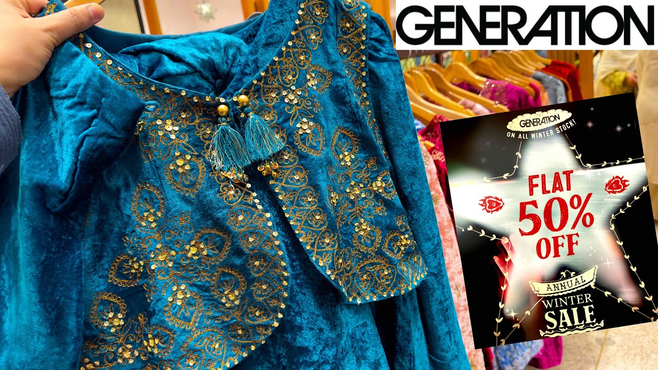 GENERATION FLAT 50% SALE 🔥 3pc Collection On Flat 50% Sale🔥 Generation Sale On Entire Stock 