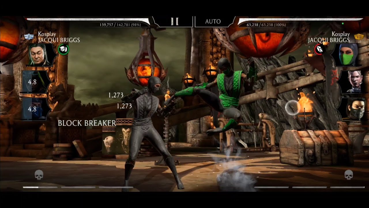 MK Mobile. More Kosplay Jacqui Briggs Smoke Gameplay