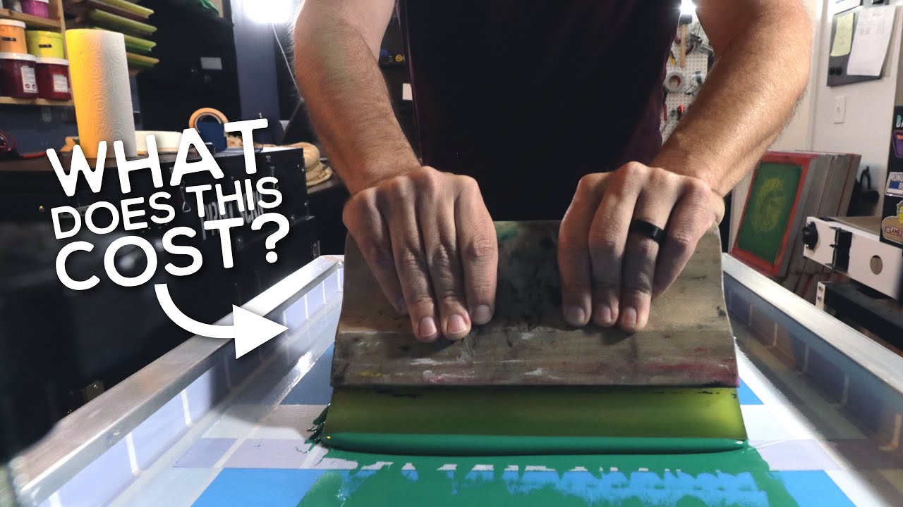 How Much Does It Cost to Start Screen Printing? /// Investing in Your Screen Printing Business
