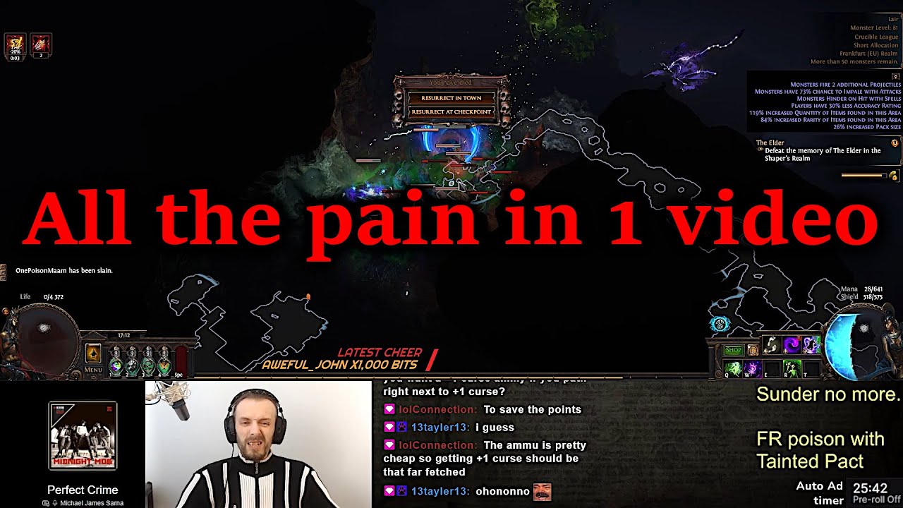 Watch this before you try Tainted Pact! - Path of Exile (3.21 Crucible)