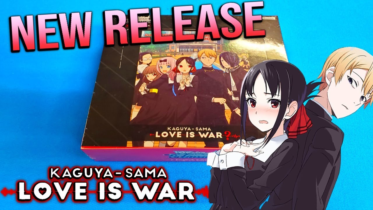 New Kaguya-Sama Love Is War 𝓦𝓮𝓲𝓼𝓼 𝓢𝓬𝓱𝔀𝓪𝓻𝔃 Booster Box Opening!