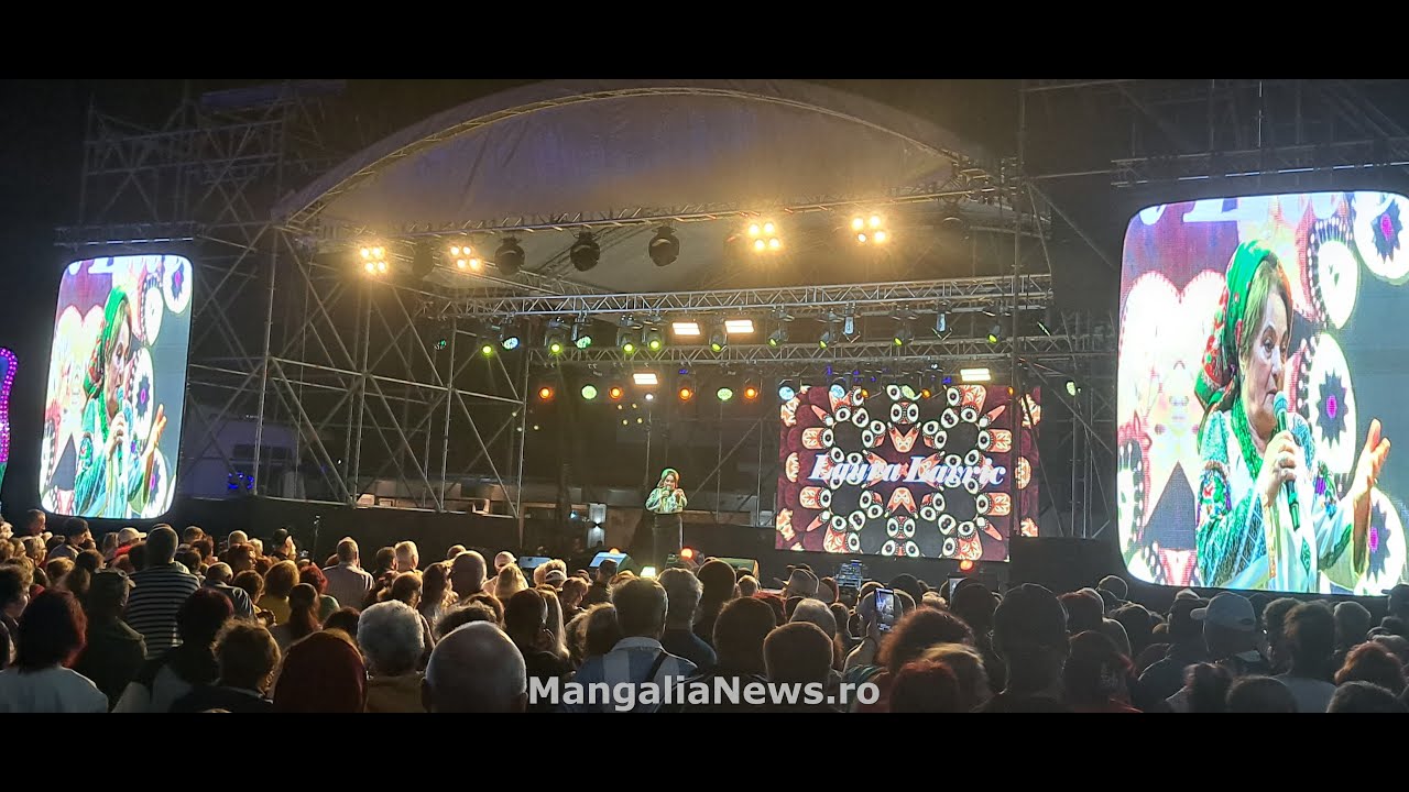 Laura Lavric, la spectacolul din data de 14 septembrie 2025, Portul Turistic Mangalia (1)