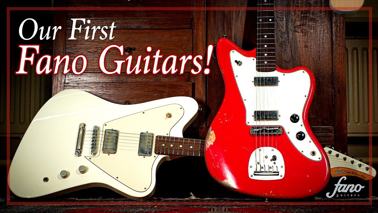 The first Fano guitars have arrived at our store! || Fano JM6 Alt De Facto & Fano PX6 Alt De Facto