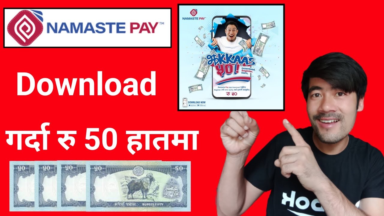 Namaste Pay App Download Earn Money | Namaste Pay Kasari Kholne