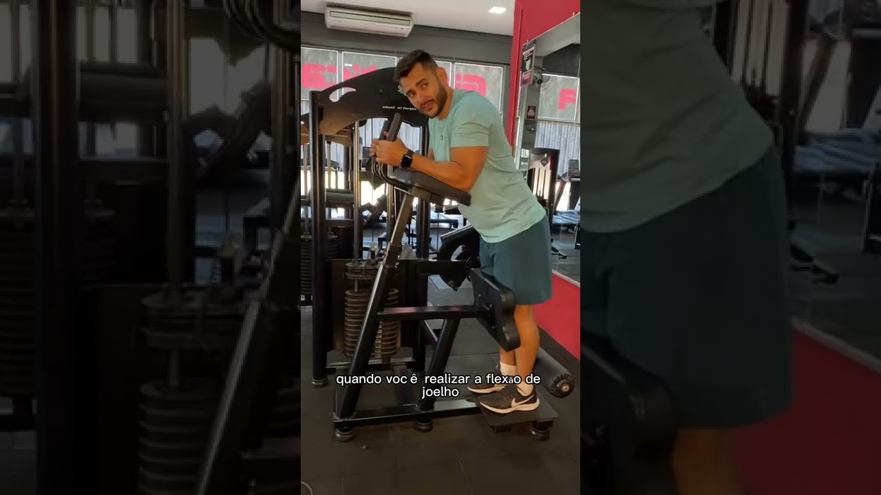 Flexão de joelho vertical unilateral
