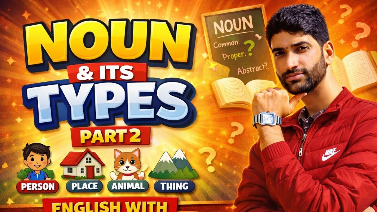 NOUN AND TYPES |collective noun|Abstract || concrete |Compound ||Material |Countable |uncountable ✍️