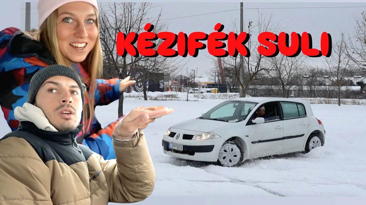 Gréti KÉZIFÉKEZNI tanul !!!