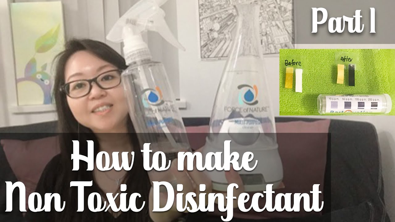 [How to fight Covid-19] Force Of Nature & review, Homemake non toxic disinfectant spray & save money