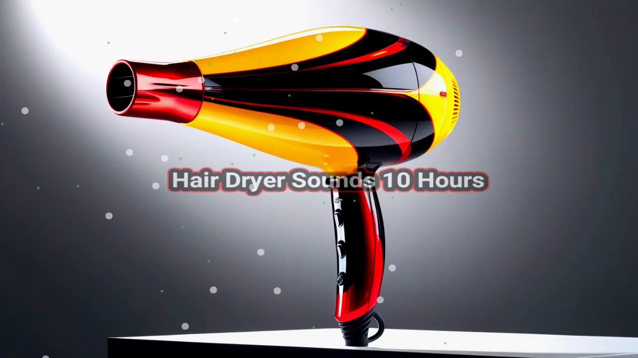 White Noise for Babies – Blow Dryer ASMR - Gentle Sleep Companion