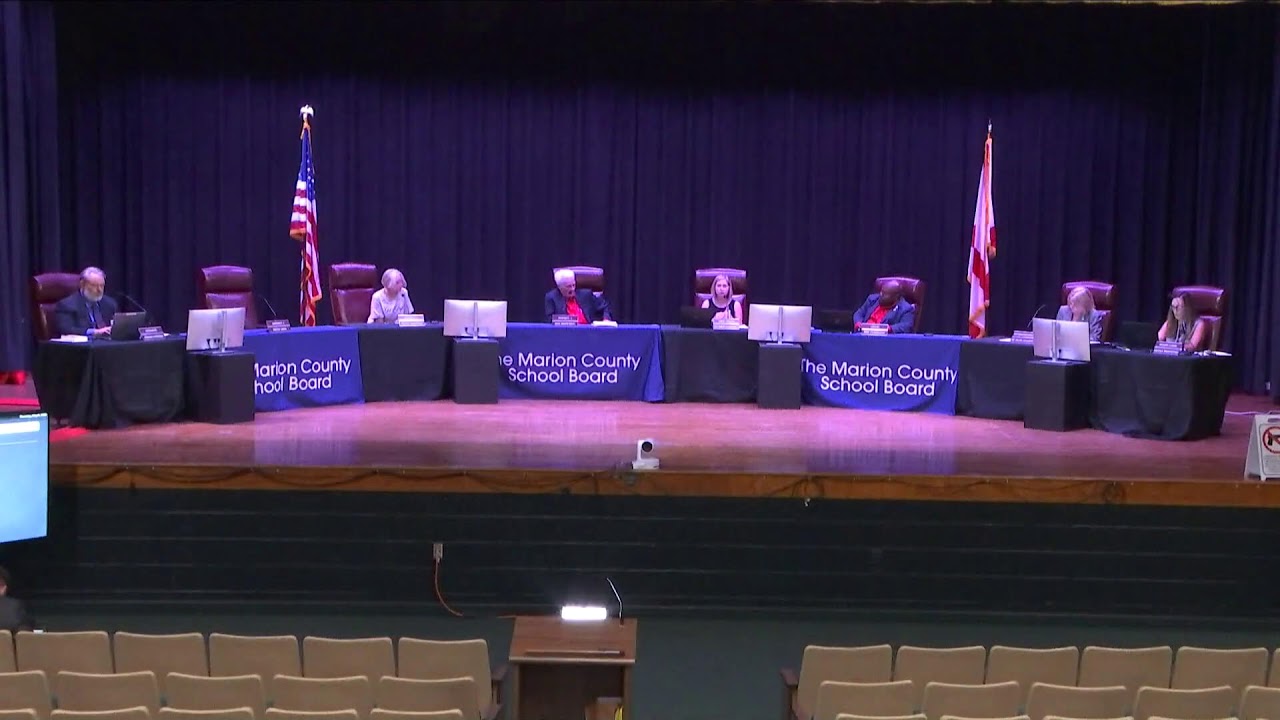 Marion County School Board Work Session, May 5th, 2022