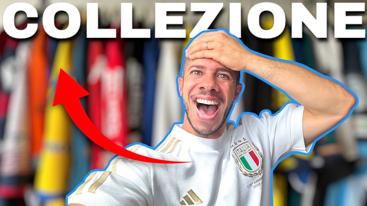TUTTA la mia COLLEZIONE di MAGLIE da calcio (indossate e autografate) | stagione 2023-24 ‼️🤯