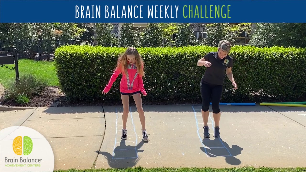Agility Ladder Exercise for Kids to Improve Focus and Calm | Brain Balance Exercise Challenge