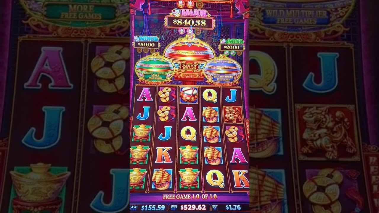 Huge Bonus Win With $1.76 Bet On Dancing Drums Link Slot Machine - SunFlower Slots 