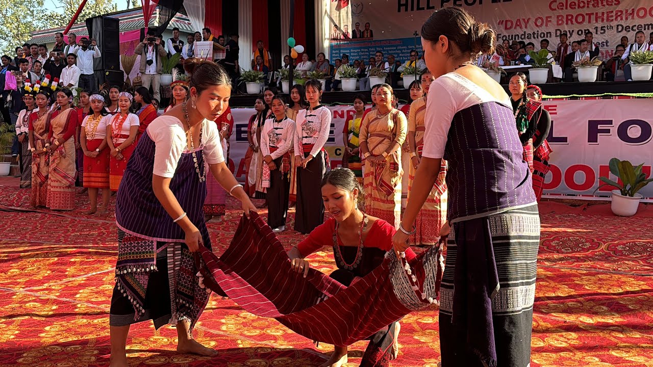 Karbi Dance 10th Foundation Day HPCF II Bokajan Karbi Anglong Assam