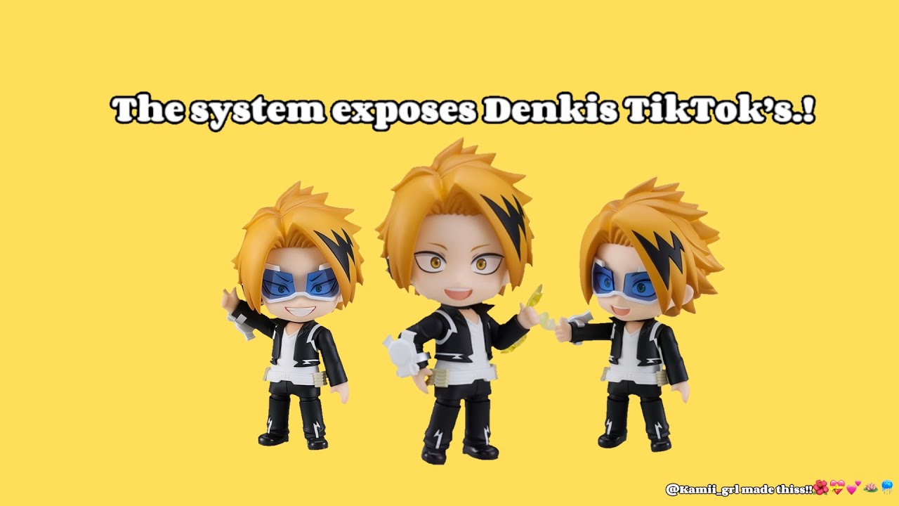 || The system exposes Denkis TikToks.!! || @Kamii_grl made thiss!!🌺💝💕🪷🪼 || First video!! ||