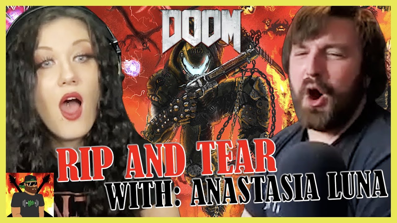 ОНА СЛЫШИТ ВПЕРВЫЕ!!! | Мик Гордон — RIP & TEAR!!! — С Анастасией Луной | РЕАКЦИЯ