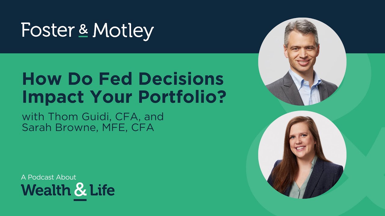 How Do Fed Decisions Impact Your Portfolio? with Thom Guidi, CFA and Sarah Browne, MFE, CFA